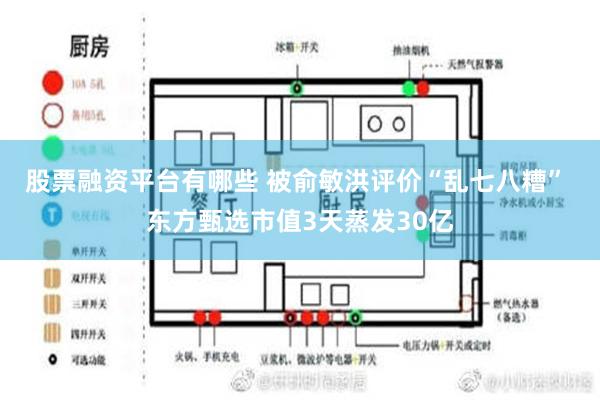 股票融资平台有哪些 被俞敏洪评价“乱七八糟” 东方甄选市值3天蒸发30亿