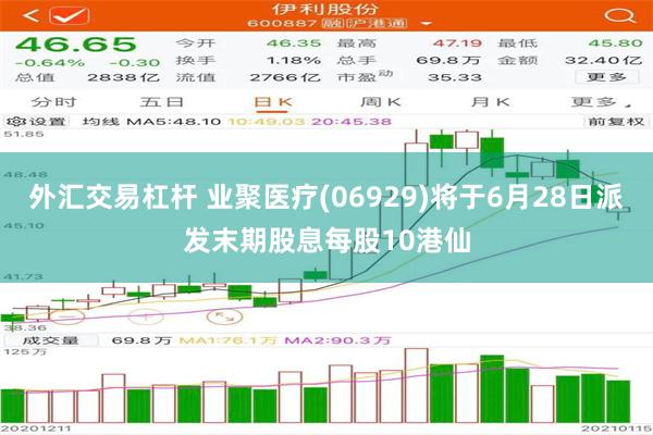 外汇交易杠杆 业聚医疗(06929)将于6月28日派发末期股息每股10港仙