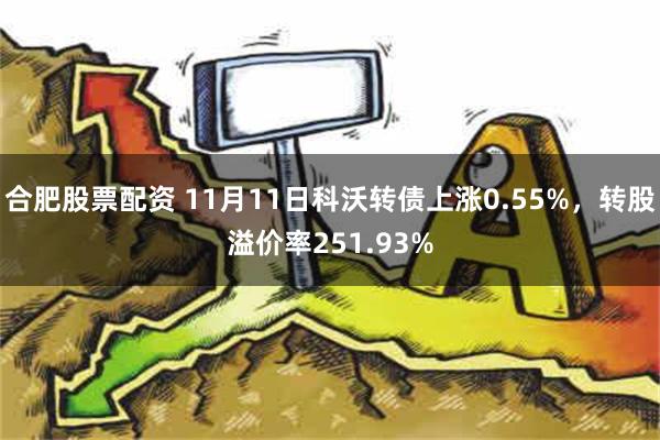 合肥股票配资 11月11日科沃转债上涨0.55%，转股溢价率251.93%